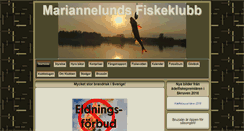 Desktop Screenshot of mariannelundsfiskeklubb.se